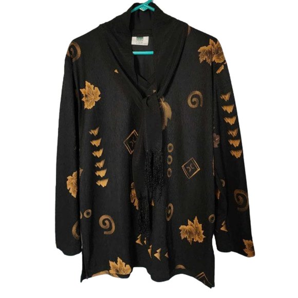 EUC Fashion Code Tunic with attached Neck scarf - Picture 1 of 5